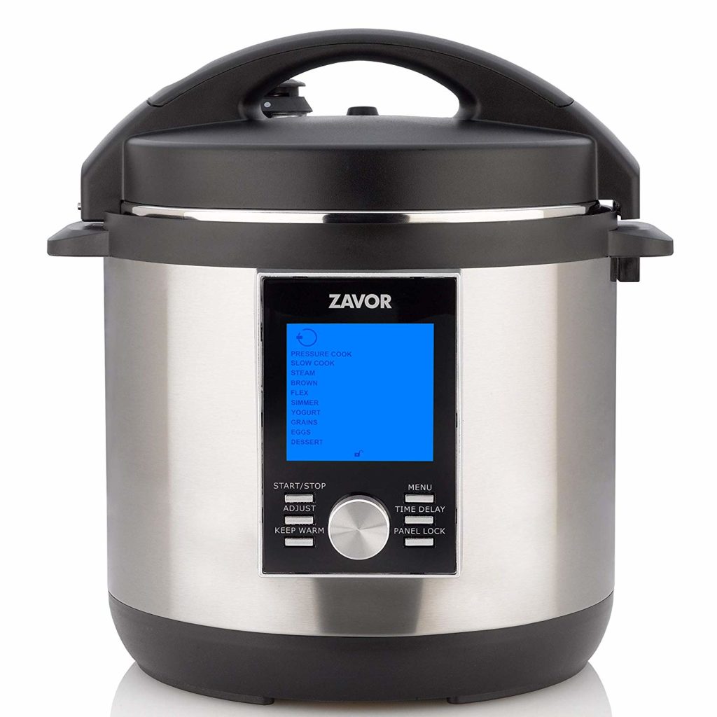 Zavor Lux Lcd 6 Qt Programmable Electric Multi Cooker Pressure Cooker Steamer Hedys