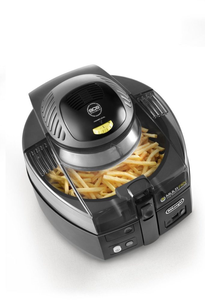 De’Longhi MultiFry, Air Fryer And Multi Cooker, Black – Hedys