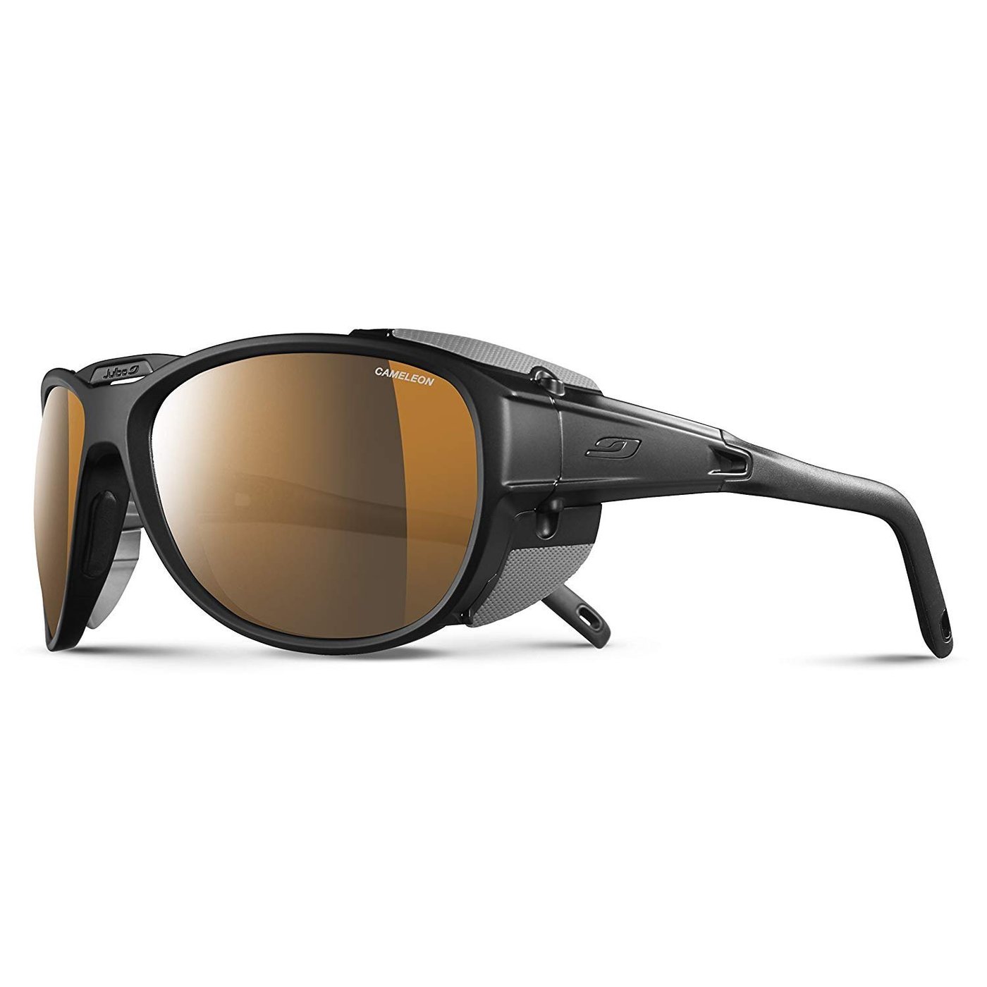 Julbo J4975014 Explorer 2.0 Mountaineering Glacier Sunglasses, Matt  Black/Black Frame – Hedys